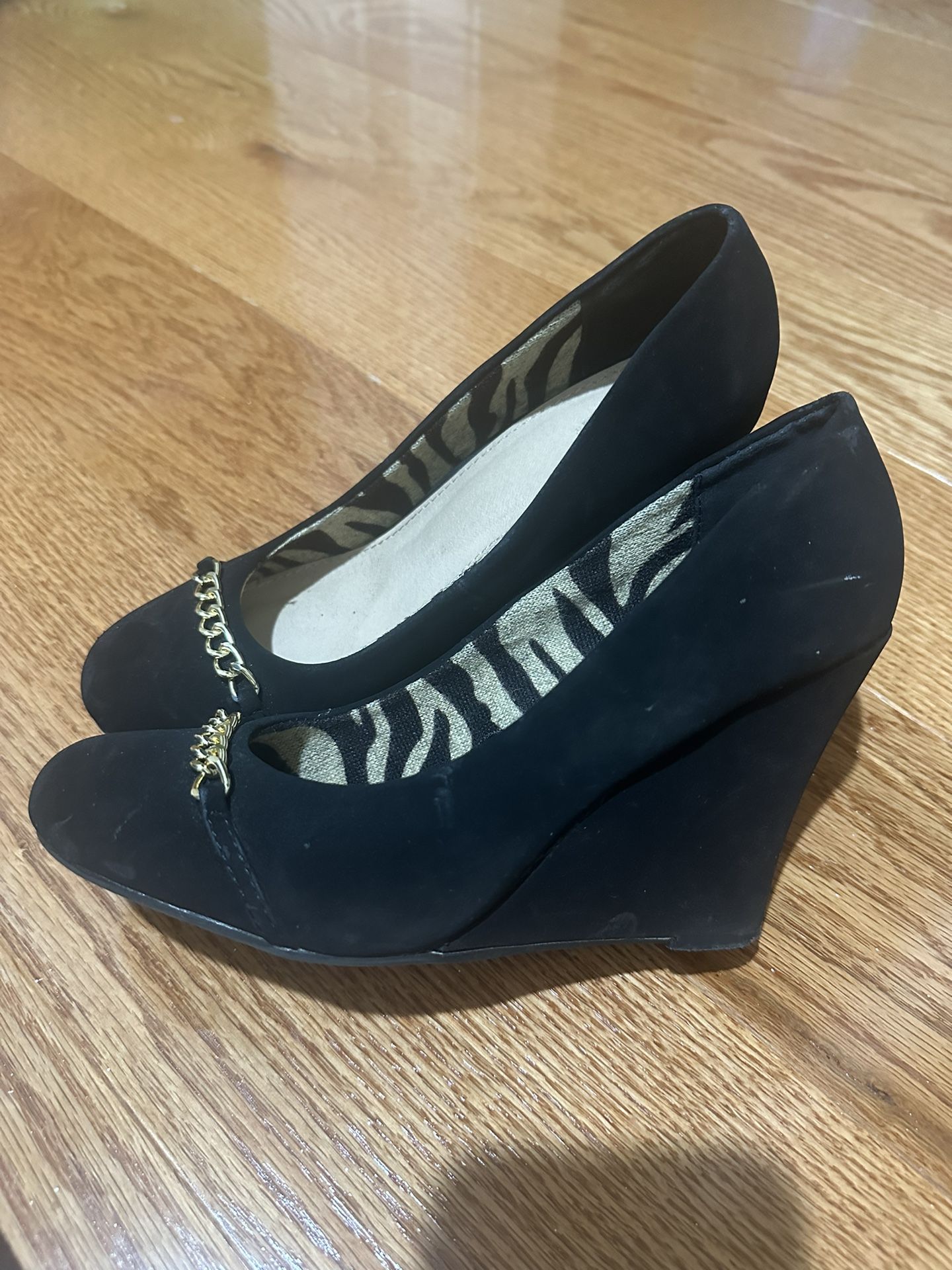 Black Wedges Women’s Shoes