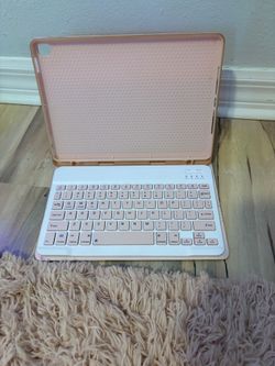 iPad case and keyboard