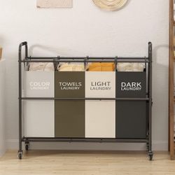 Tajsoon 4 Bag Laundry Sorter (١٤٢٠) رقم 