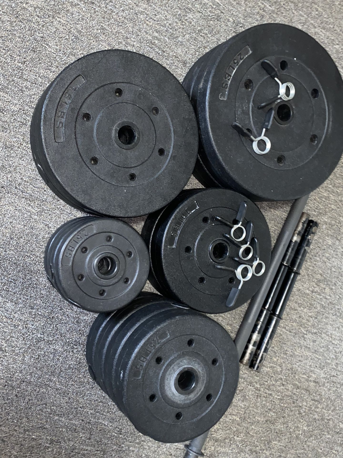 140p Full Weight Set.