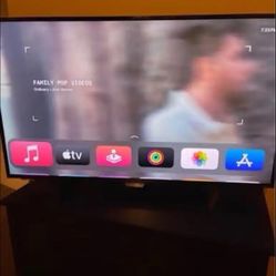 Sharp TV 43” with Apple TV