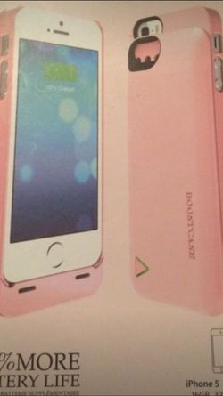 Portable charge for iPhone 5,5s