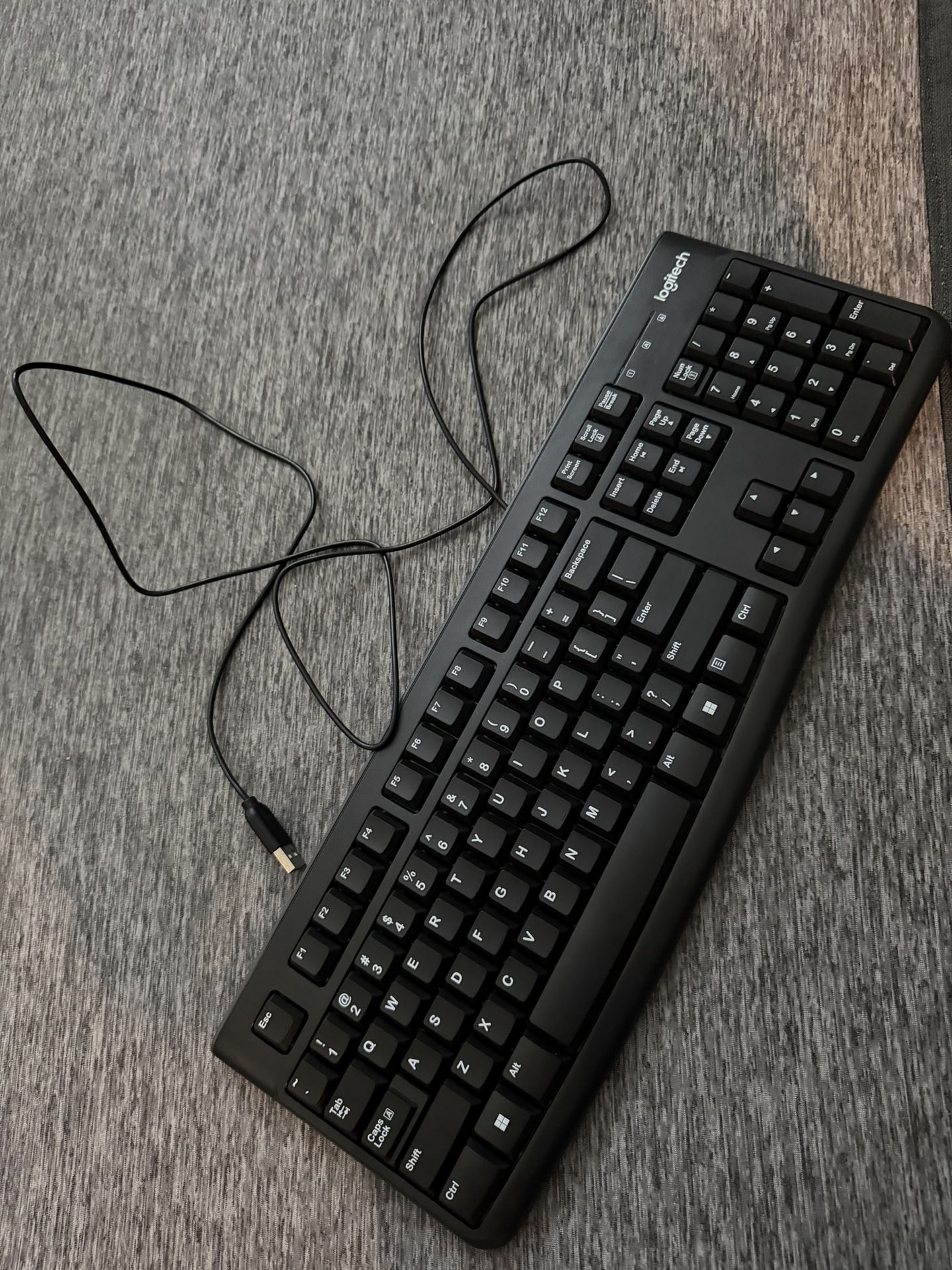 Logitech Wired Keyboard USB