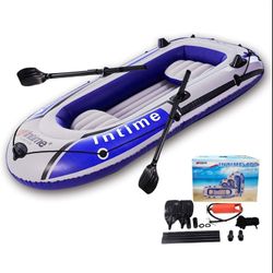 4 Person Inflatable Boat Canoe

