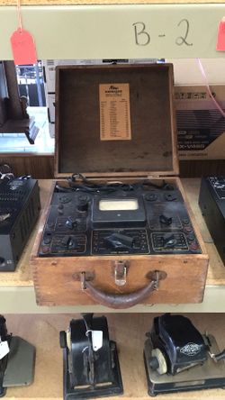 Tube Tester Radio Set Tester Series 54A The Radio Products Co. Dayton Ohio