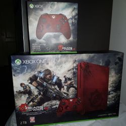 Xbox One S 2tb Console Gears Of War 4 Limited Edition