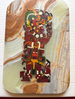Vintage mayan art