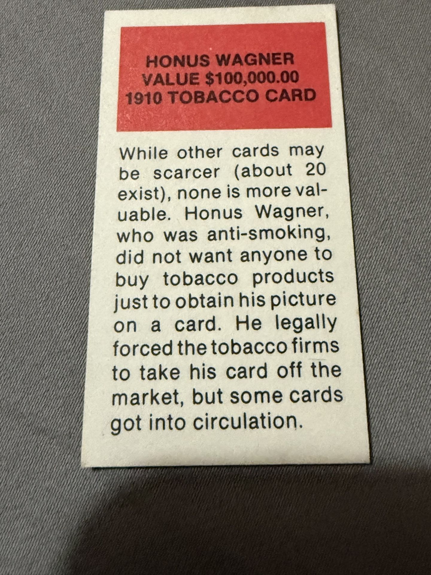 honus wagner 1910 tobacco card reprint How A 'Defective' $1300 Baseball Set A New Record, $3.12 Million is a must The Holy Grail of card