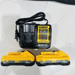 Dewalt 2 batería de 4h XR power pack y 1 cargador 4h