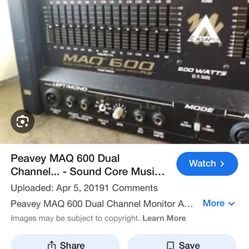 Peavey MAQ 600 Dual Channel... - 