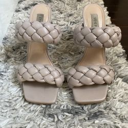 Steve Madden Woven/Braided Heels