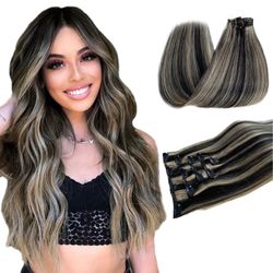 Human hair extensions