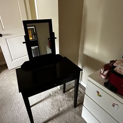 Dark Brown Vanity