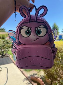 Loungefly Disney Pixar A Bug's Life Princess Dot Cosplay Mini Backpack NWT
