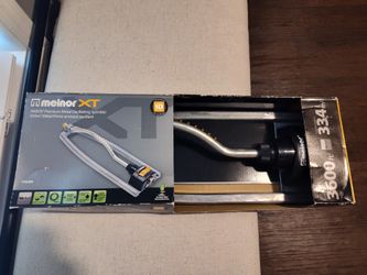 Melnor XT 3600 ft Metal Oscillating Sprinkler New!