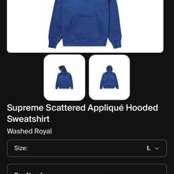 Supreme Sweater Light Stain On It