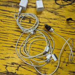 Misc. iPhone Chargers And Cords