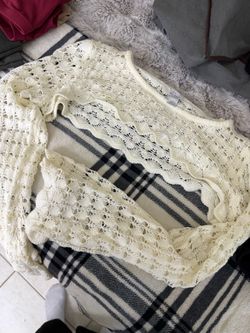 White Cute Top
