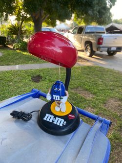 M&M's Blue Character Novelty Desk Lamp