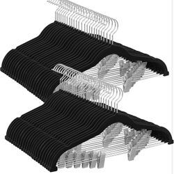 19  VELVET HANGERS  $15 