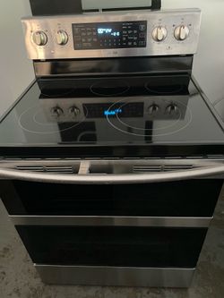 Electric Stove stainless steel double oven
