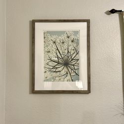 Dandelion Framed Art