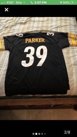 NEW PITTSBURGH STEELERS JERSEYS 39 Parker XL ADULT 86 Ward XL ADULT 43 Polamalu XL YOUTH $20 each