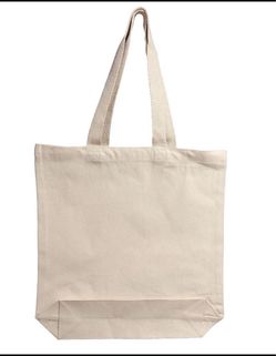 100% cotton tote bags
