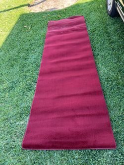 9 ft red carpet