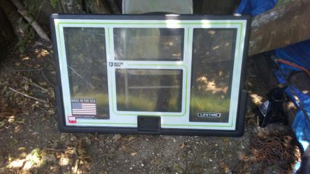 New basket ball backboard