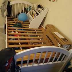 Twin Single Bed  with drawers