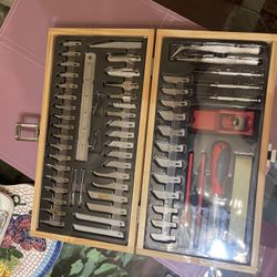 Mastergrip  Set Of Exacto Knife And Assorted Blades- BRAND NEW