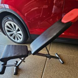 Finer Form Weight Bench, Adjustable & Foldable for Bench Press, Strength Training and Full Body