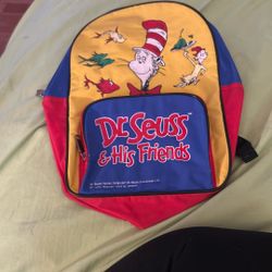 Dr Seuss Little Back Pack Toddler 