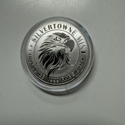 1 Ounce, .999 %Pure Silver C