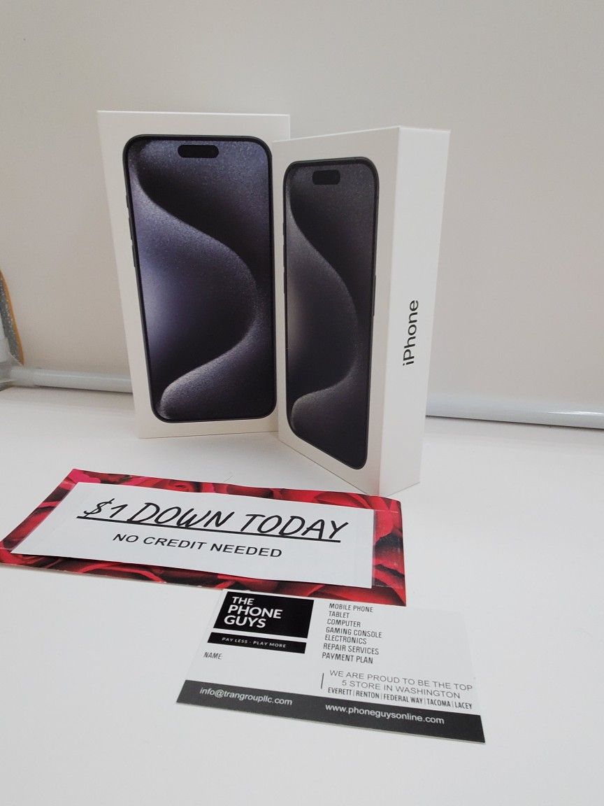 🔥 Hottest iPhone 15 Pro Max Deal in Town – Just $699 or $1 Down!