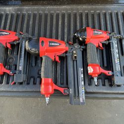 Husky Finish Nailgun Set