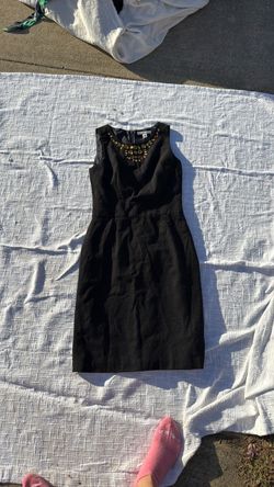 BANANA REPUBLIC BLACK COCKTAIL DRESS