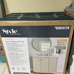 Vanity 36”  Brand New.