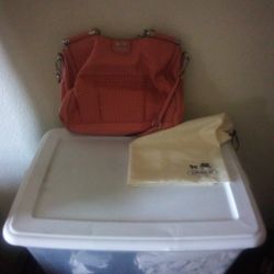 Large Pink Coach Purse