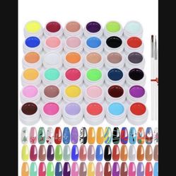 Gel Nail Sets With Brushes