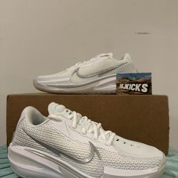 Size 6.5 - Nike Air Zoom GT Cut White Chrome