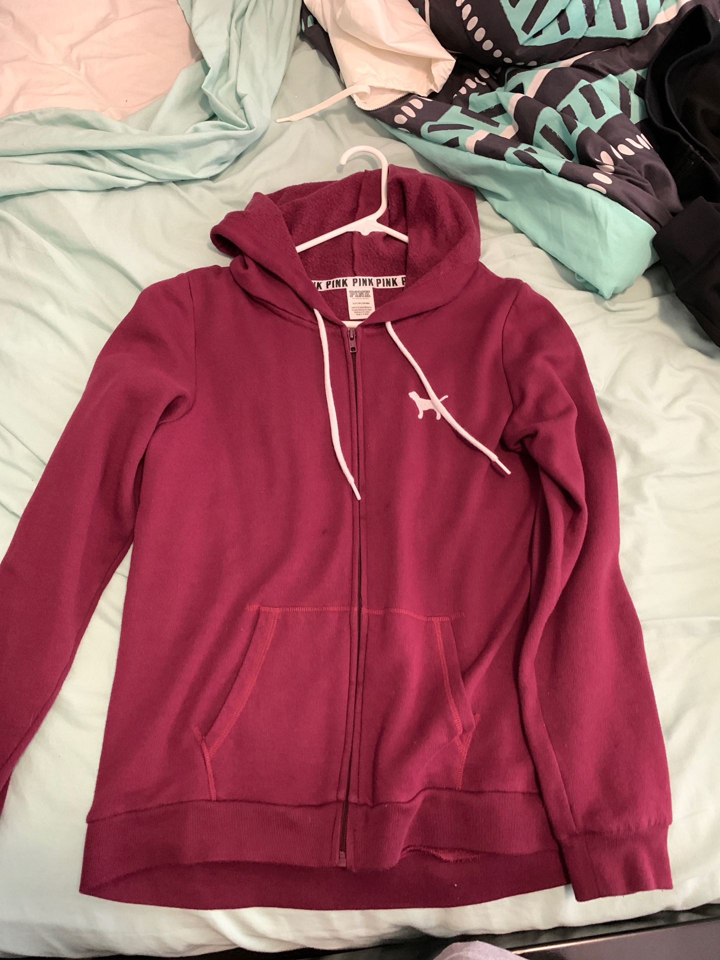 pink jacket