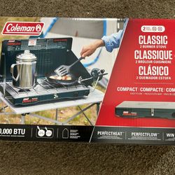 Brand New - Coleman Two Burner Stove