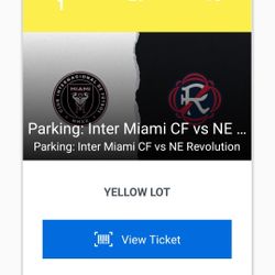 Inter Miami  Yellow  Parking 