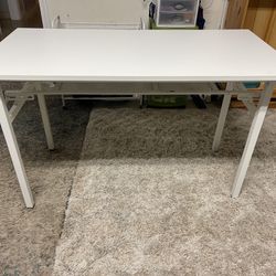 White Office Desk