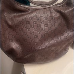 Authentic Gucci Twins Brown  Bag