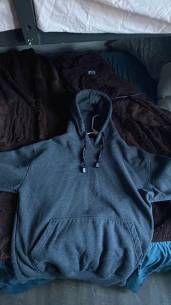 pro club Pullover Hoodie with Kangaroo Pocket size LARGE