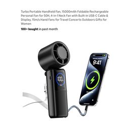 Brand new Turbo Portable Handheld Fan