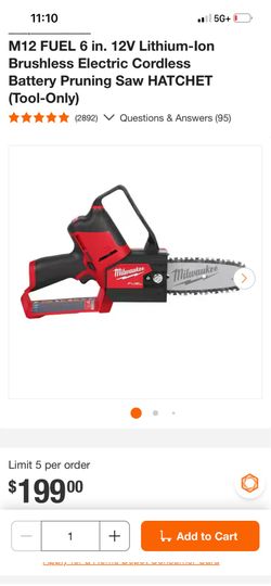 Milwaukee m12 chainsaw